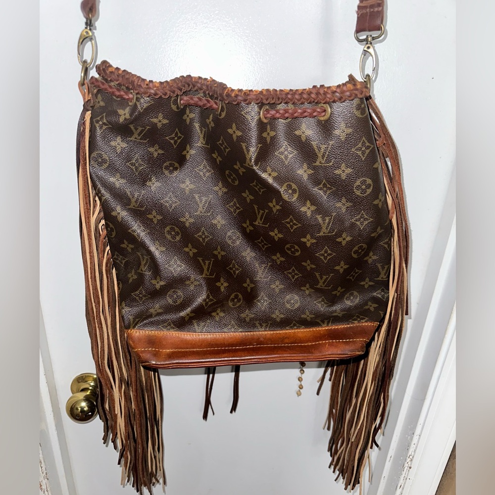 Vintage Boho Bags Repurposed Vintage Louis Vuitton